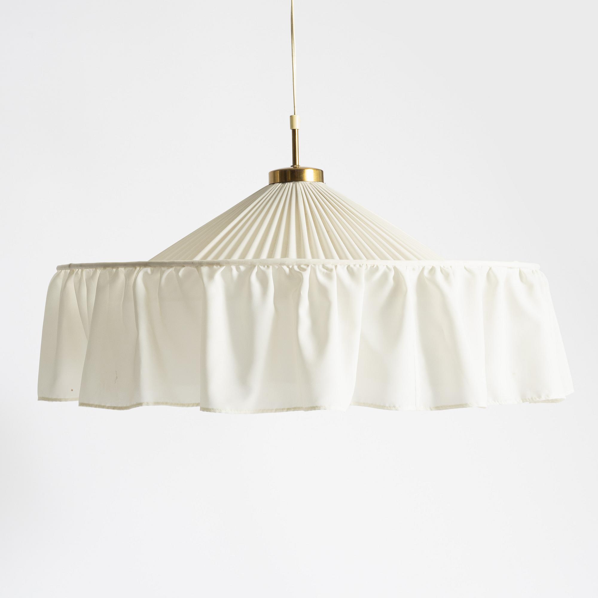 Josef Frank, a large model 2560 ceiling lamp, Firma Svenskt Tenn, Sweden.