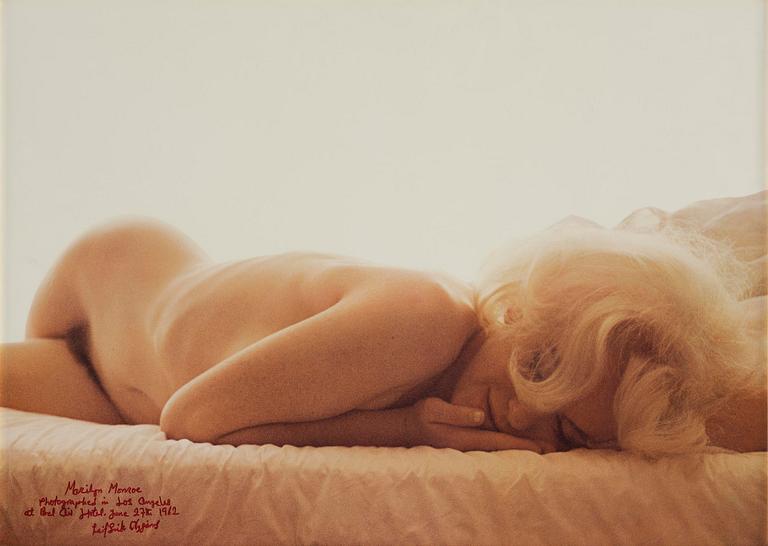 Leif-Erik Nygårds, "Marilyn Monroe photographed in Los Angeles at Bel Air Hotel, June 27th 1962".
