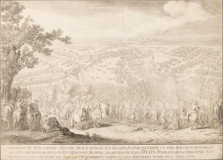 KUPARIPIIRROS, Nicolas l´Armessin (1684-1755), 1700-luku.