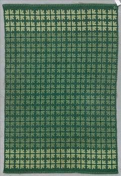 MATTA, dubbelvävd. Ingrid Dessau, signerad ID. Ca 191x126 cm.