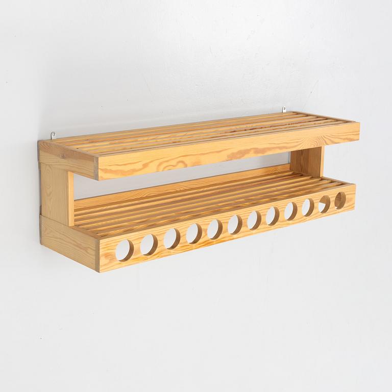 Hat rack with 12 hangers, Sven Larsson Möbelshop, 1970s.