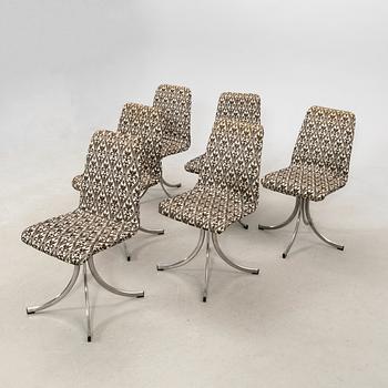 Chairs, 6 pieces, late 20th century.