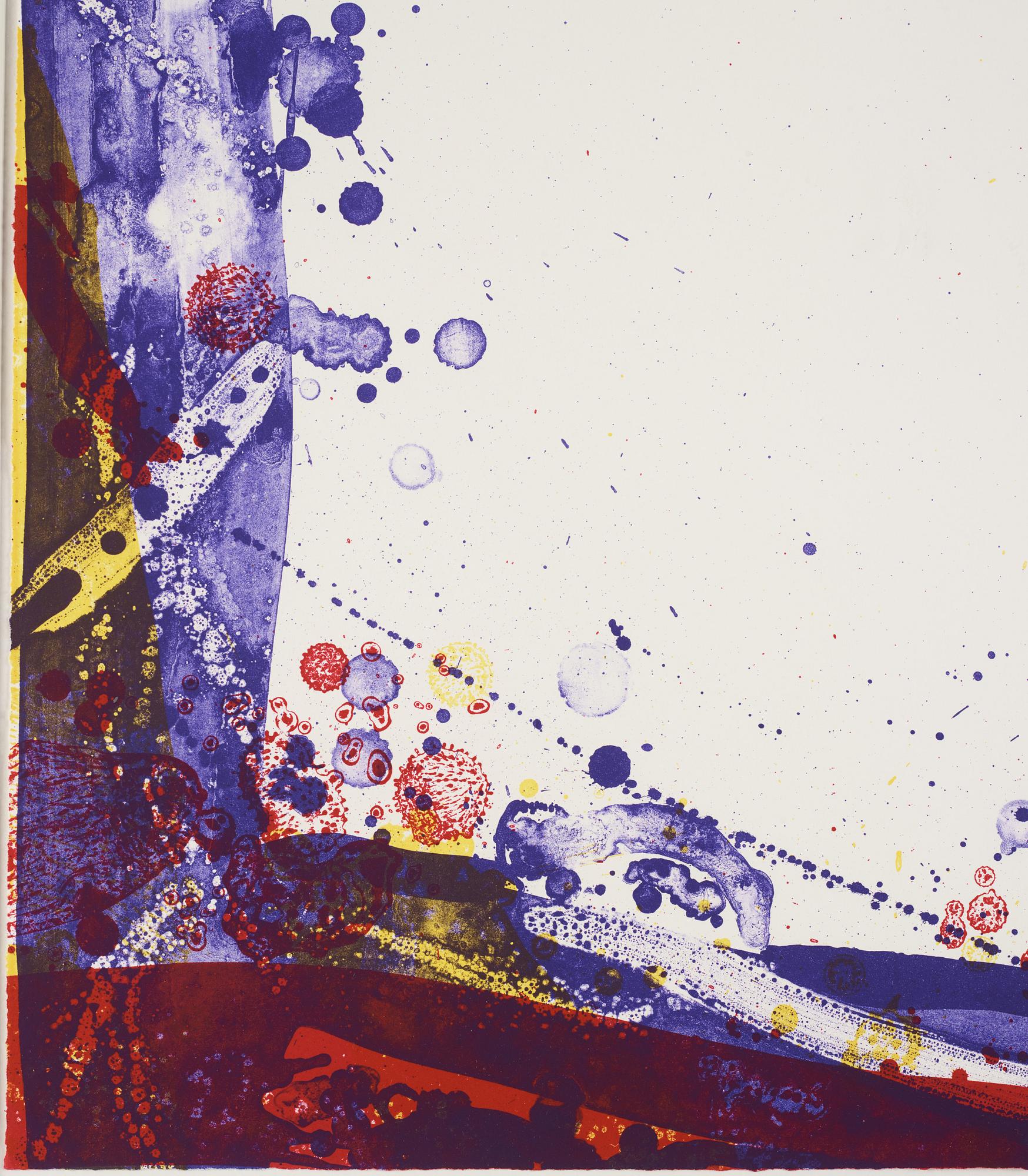 Sam Francis, "Seal Sail".