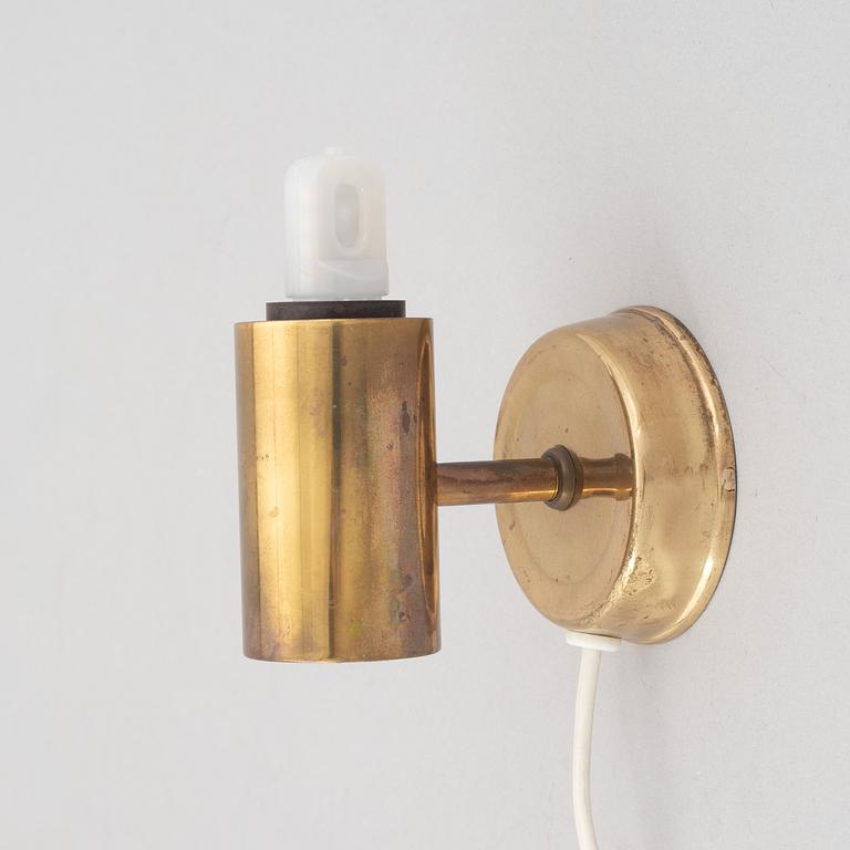 A pair of wall lights, mid 20th Century.