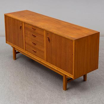 A 1950/60s teak veneered sideboard.