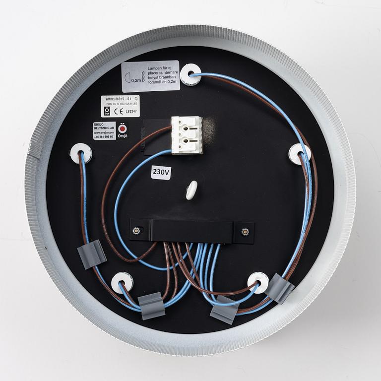 Åke Hultgren, taklampa, "Puck", Örsjö Belysning.