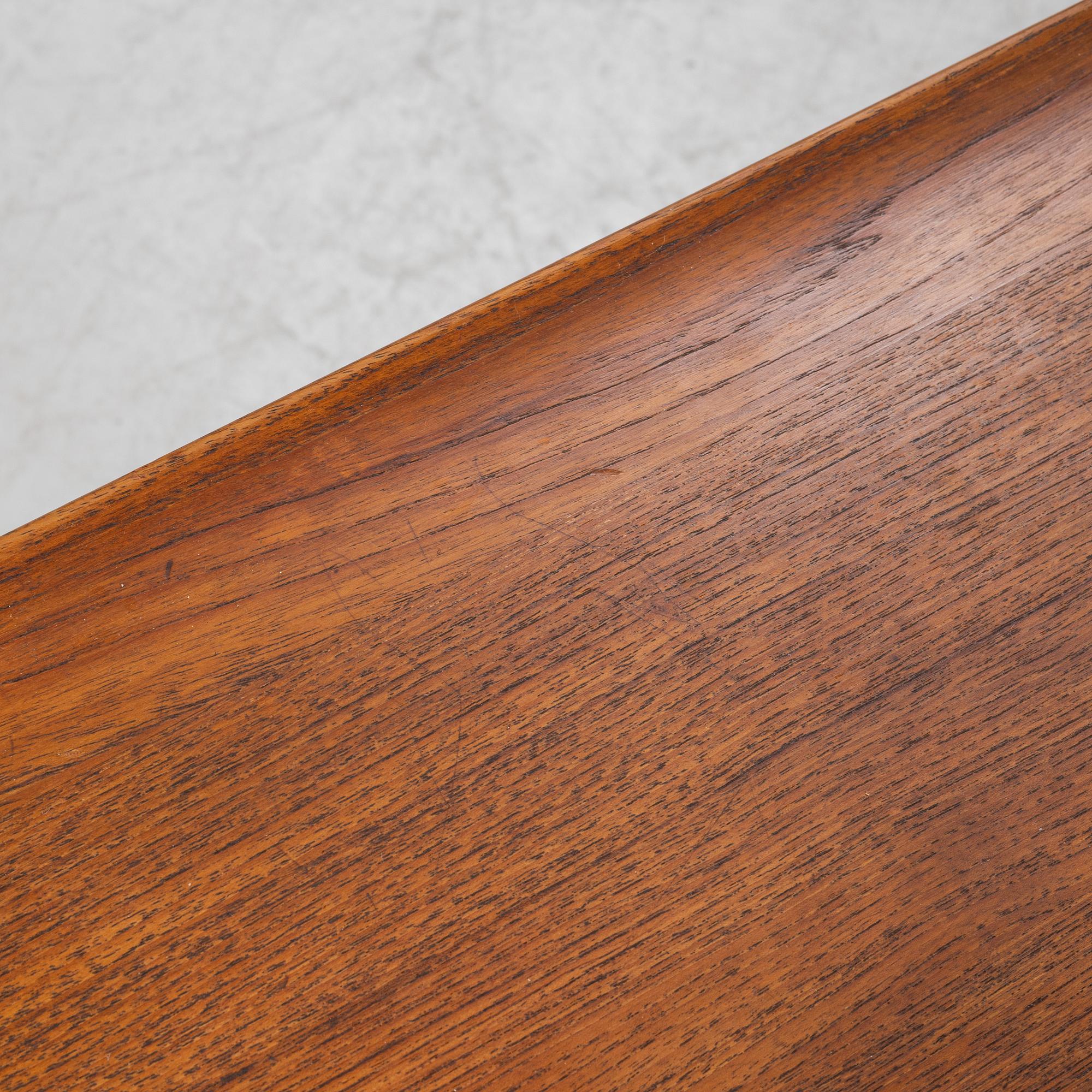 Tove & Edvard Kindt Larsen, a teak-veneered coffee table, Seffle Möbelfabrik, Sweden, 1960's.