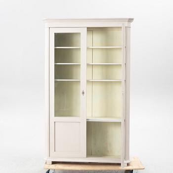 A book cabinet, circa 1900.