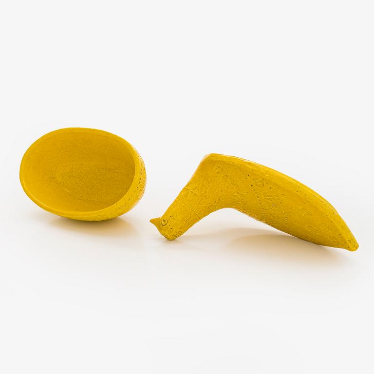 Aldo Londi, Rasia ja maljapari, keramiikkaa, Bitossi, Montelupo Fiorentino, Italia 1961 ja 1950-luvun loppu.