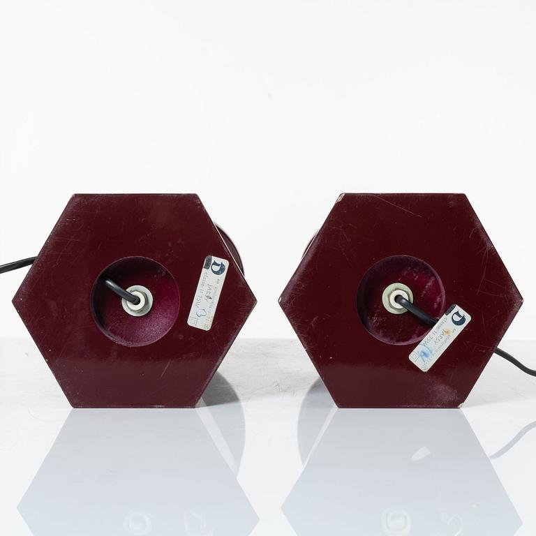 Table lamps, a pair, Jarsy, France, contemporary.