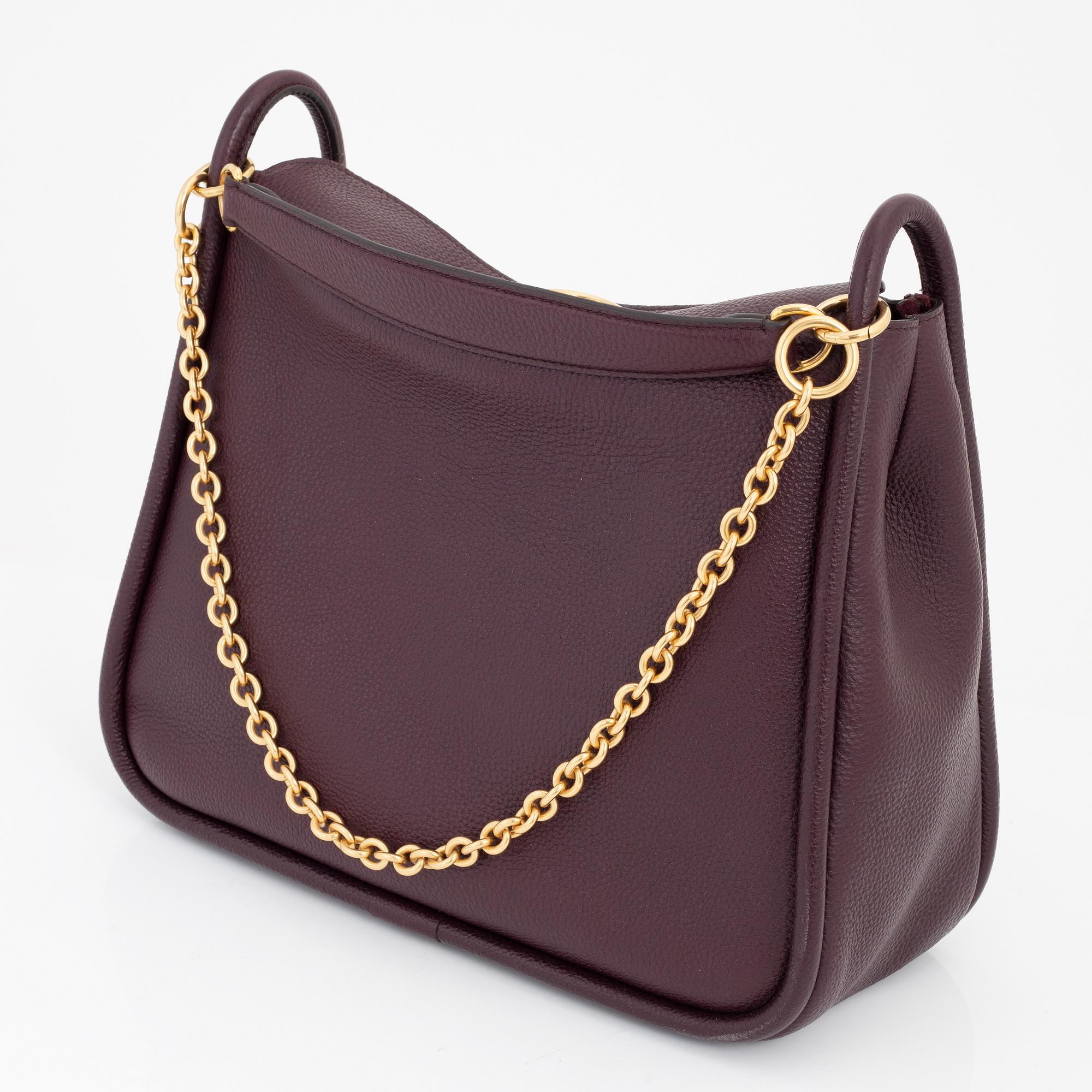 Mulberry Leighton handbag oxblood Bukowskis