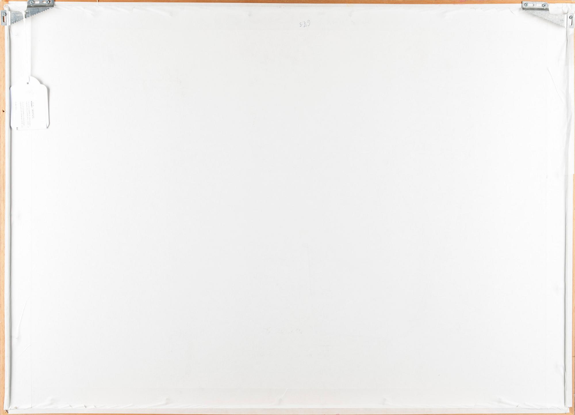 OLAVI VAARULA, monotypi, signerad och daterad 1959.