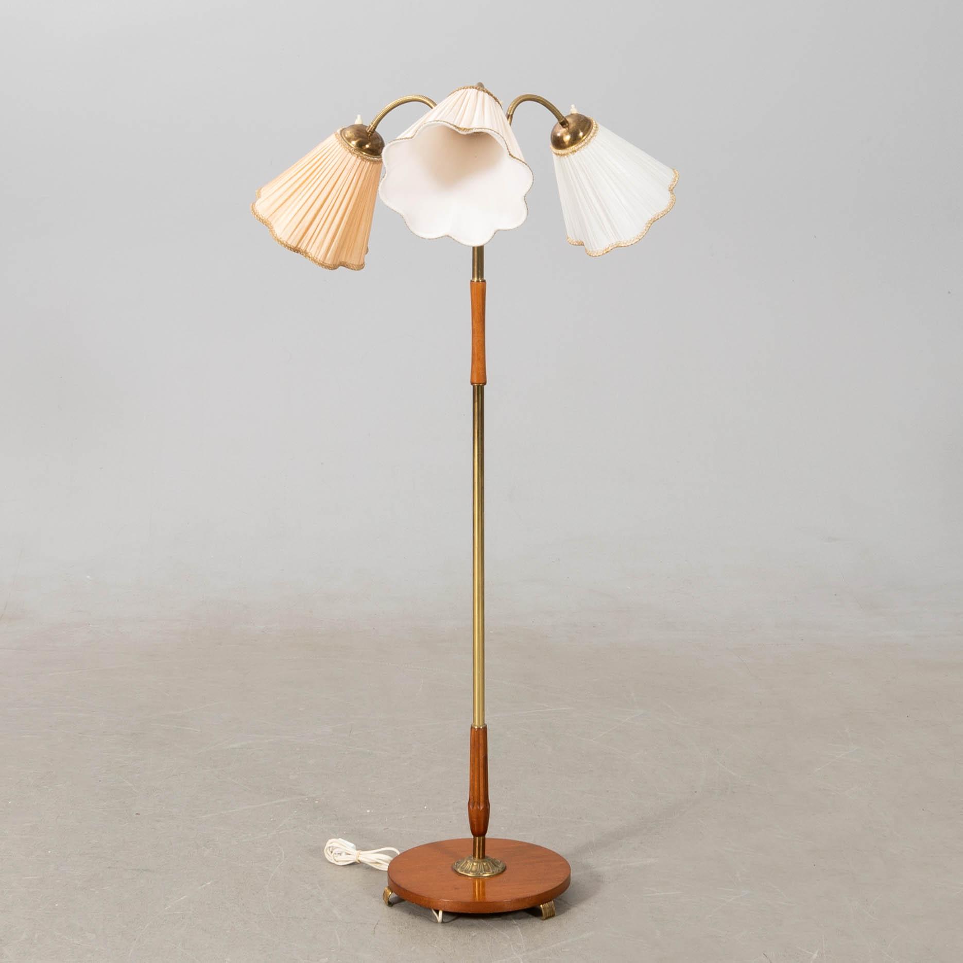 Golvlampa EAE Eskilstuna Elektrofabrik, 1950/1960-tal.