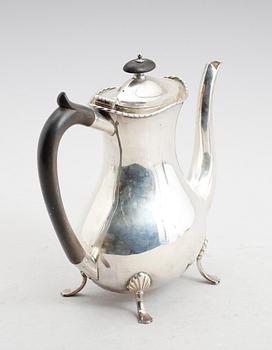 KAFFEKANNA, silver, K Andersson, 1915. Vikt ca 414 gram.