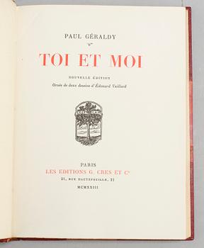BOK, med inskription av Emile Zola.