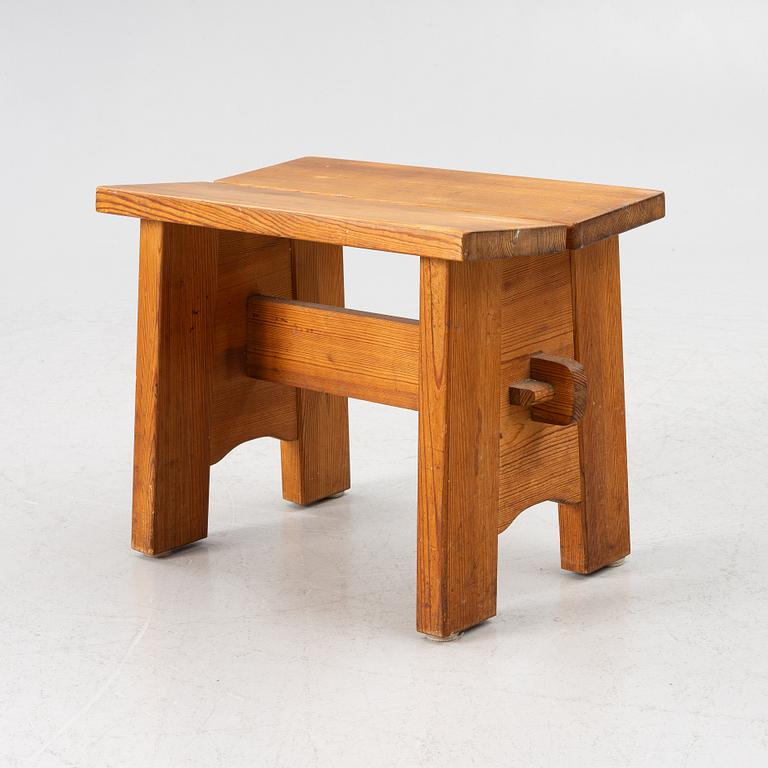 David Rosén, stool, 'Berga', Nordiska Kompaniet, 1940s.