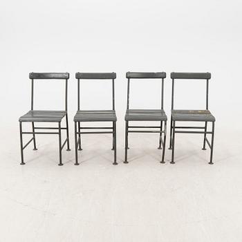 Gunnar Asplund, garden furniture 9 pcs Iwan B. Giertz Motala 1930s.