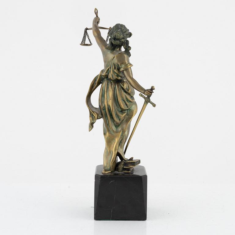 Okänd konstnär, "Justitia".