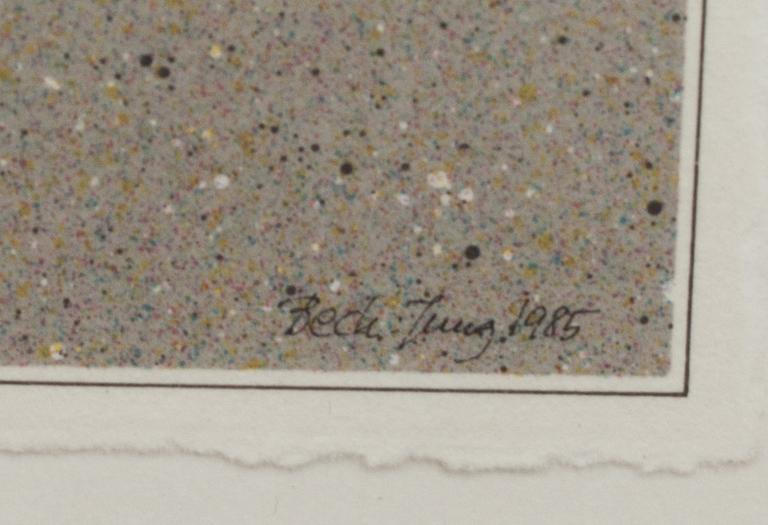 BECK & JUNG, litografier, 2 stycken.