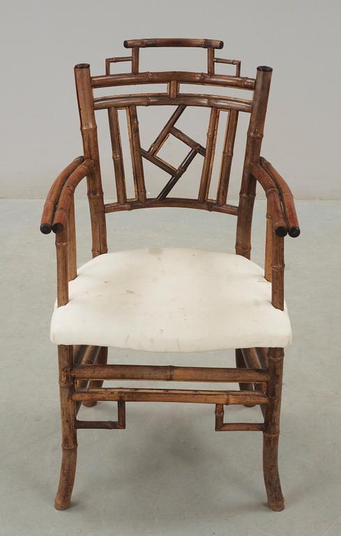 KARMSTOL, kolonialstil, sent 1800-tal.