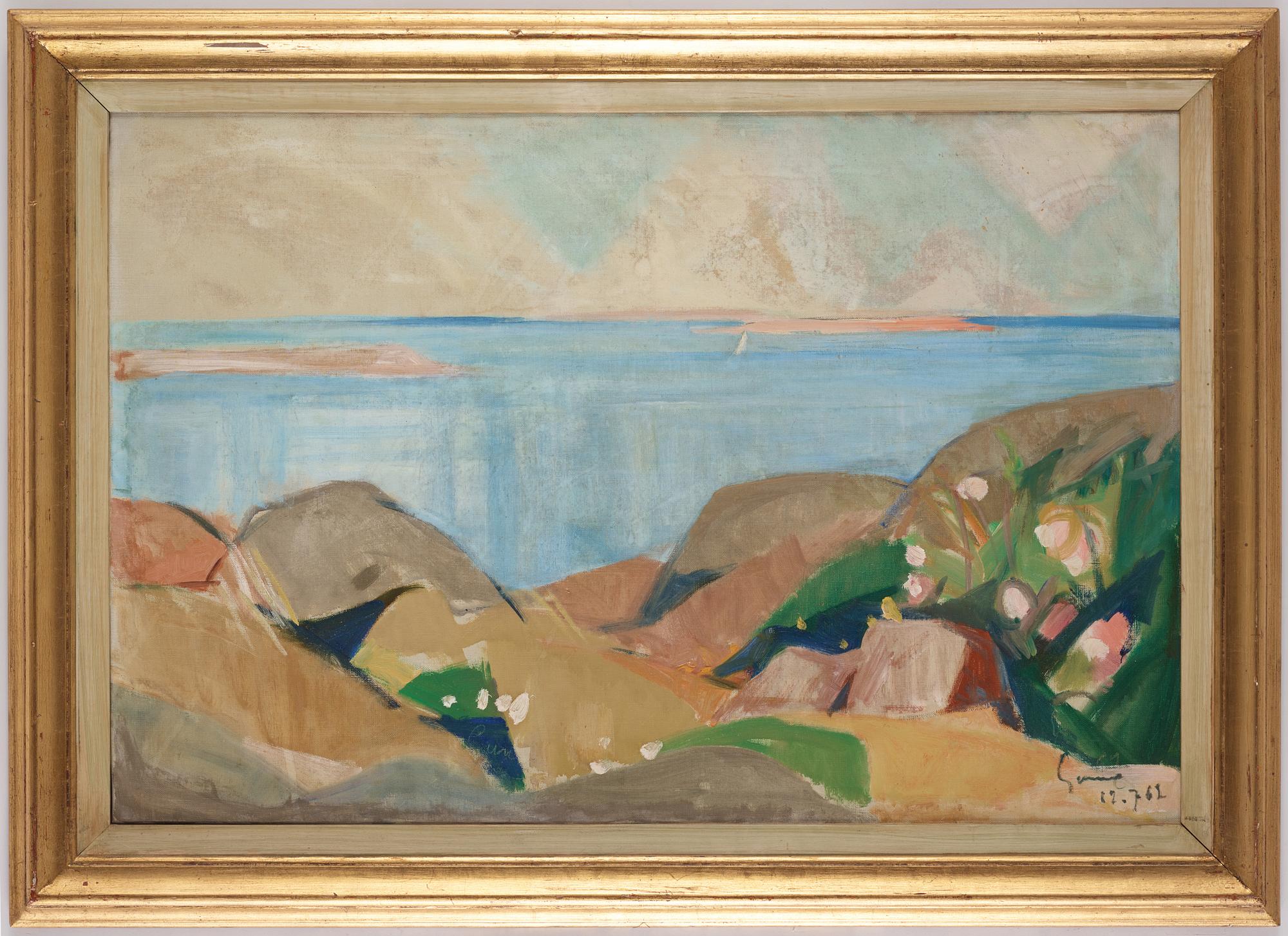 Carl Gunne,"Klippor och hav".