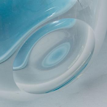 AN INCALMO CENEDESE VETRI AFRICA GLASS VASE, aprox 1995.