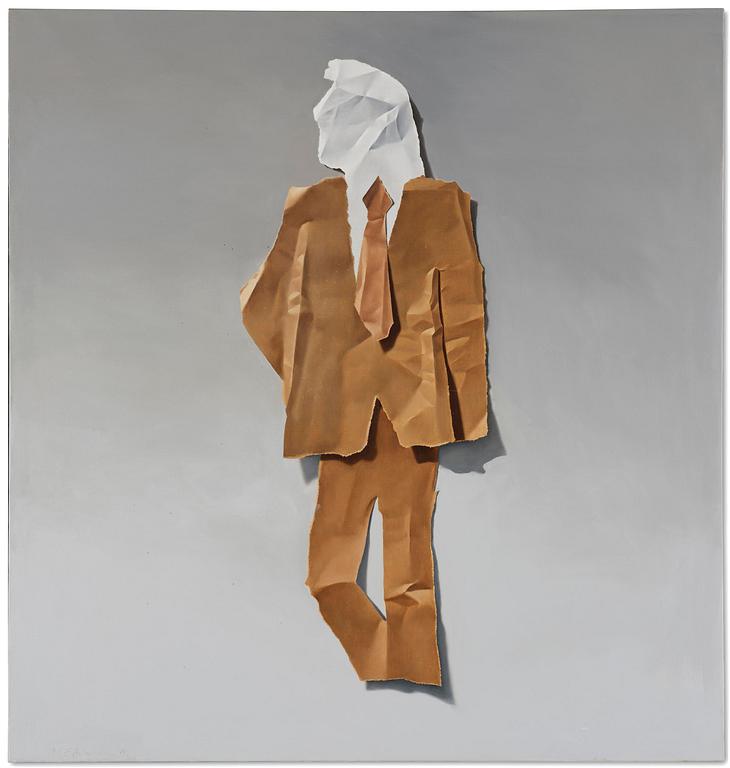 Yrjö Edelmann, Composition with standing man.
