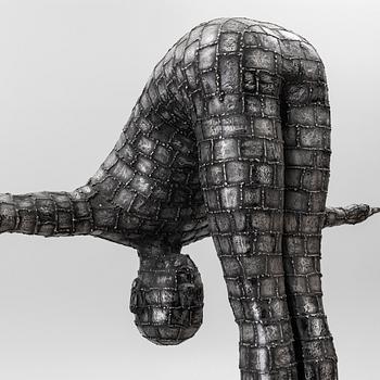 Dekorativ skulptur, patinerad aluminium, Art People Gallery Paris, 2000-tal.