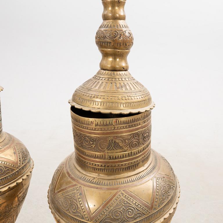 Floor lamps, 2 pcs, 20th century.