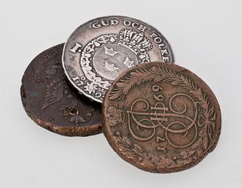 MYNTALBUM, 1800/1900-tal.