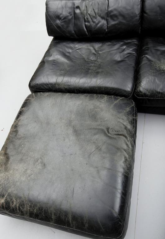 MODULSOFFA, 6 delar, De Sede, "DS 76".