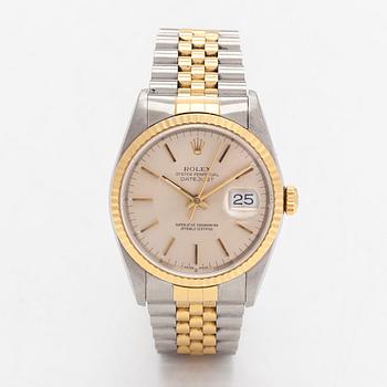 Rolex, Oyster Perpetual Datejust, rannekello, 36 mm.