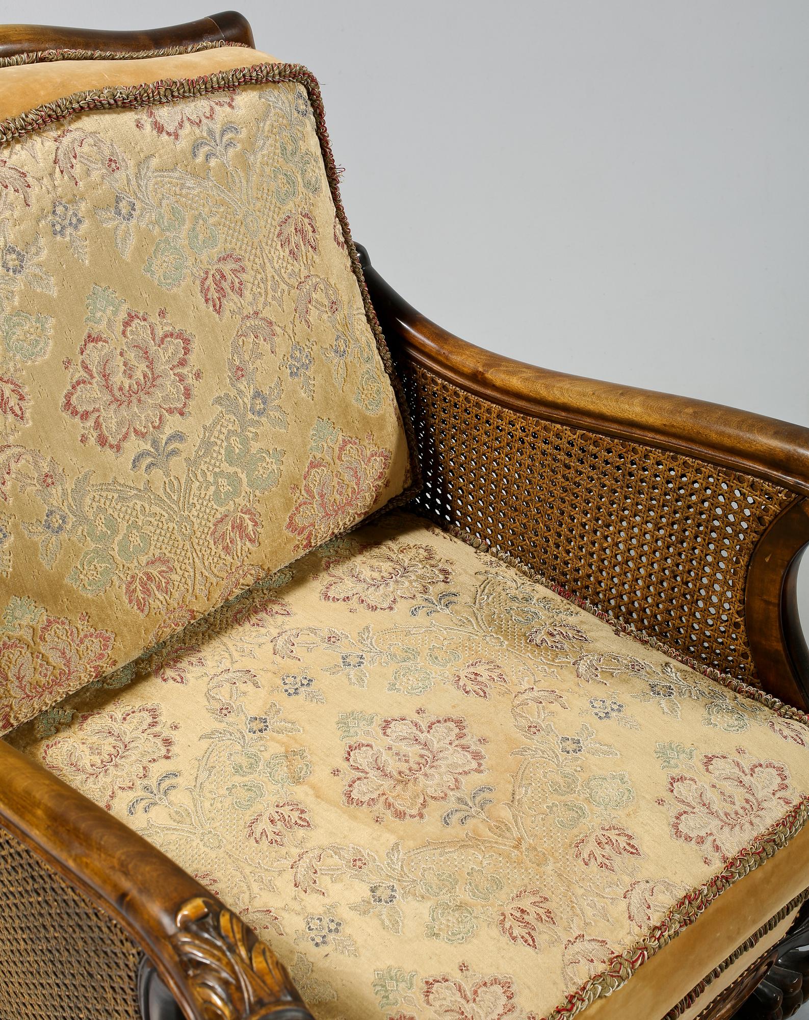 FÅTÖLJER, ett par, Chippendalestil, Lani möbler, Malmö, 1900-tal.