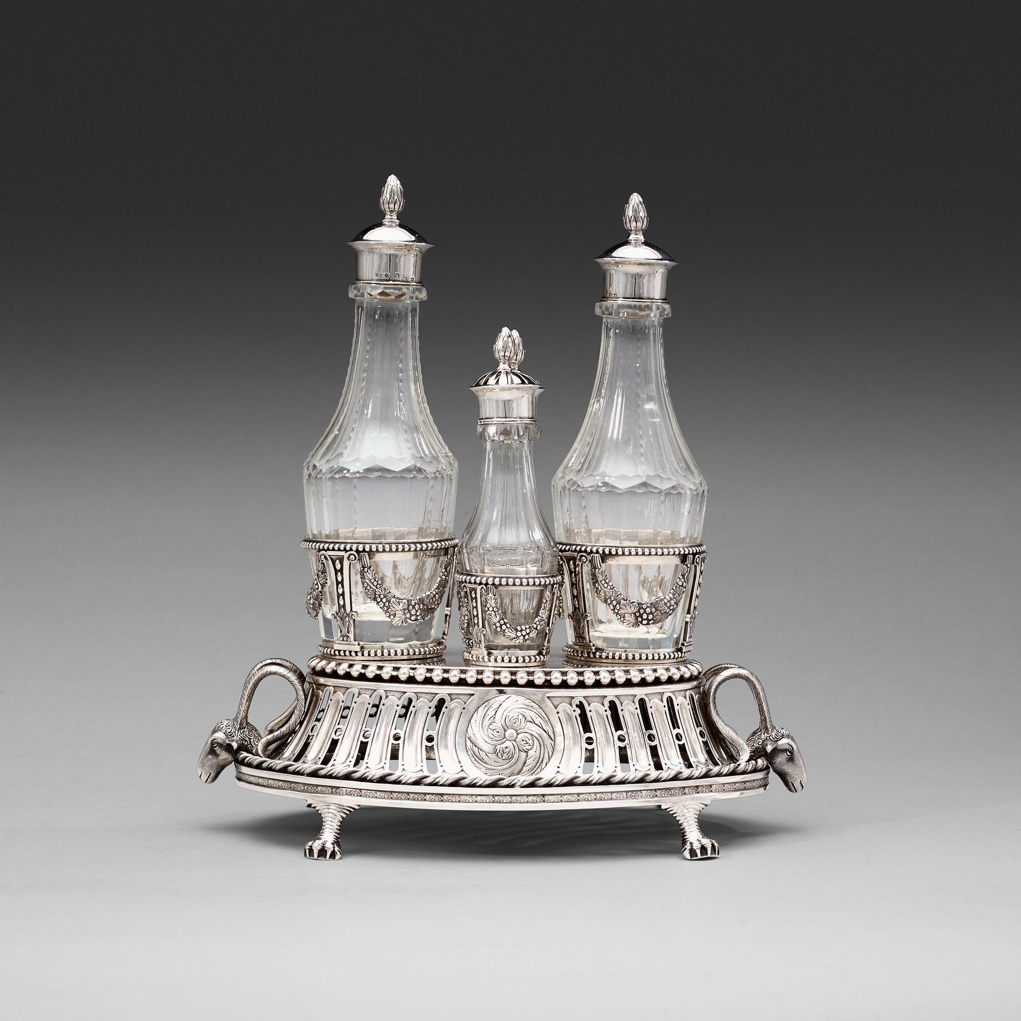 BORDSSURTOUT, av Stephan Westerstråhle, Stockholm 1795. Gustaviansk.