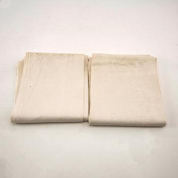 Towels, 2 pcs damask circa 1900.