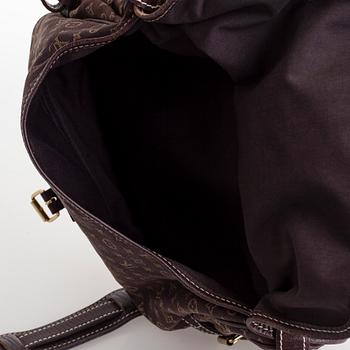 Louis Vuitton, A 'Fusain Monogram Idylle Saumur MM' bag.