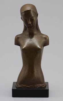 GUNNAR NILSSON, skulptur, brons, sign o numr 12/12.