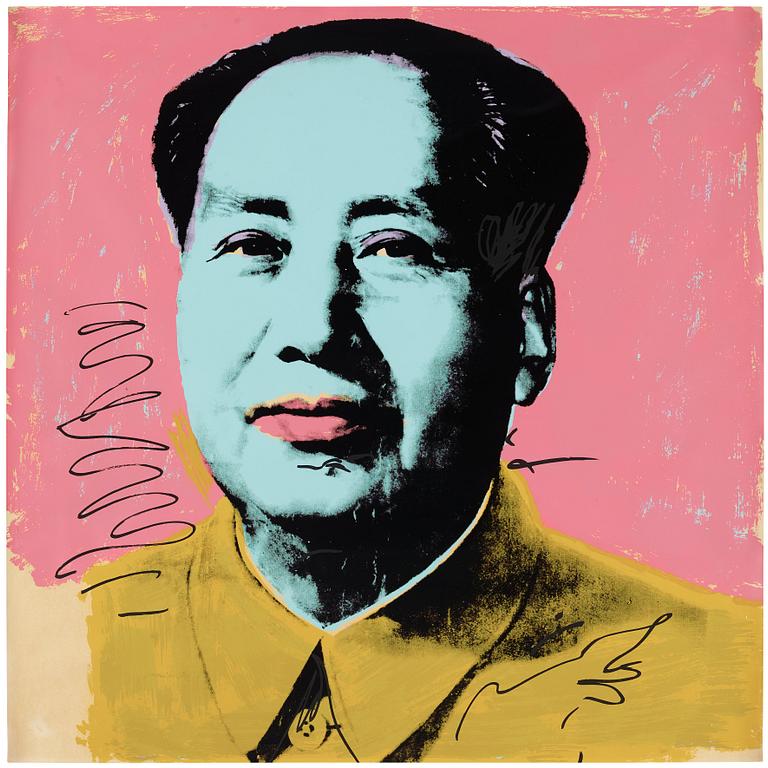 Andy Warhol, "Mao".