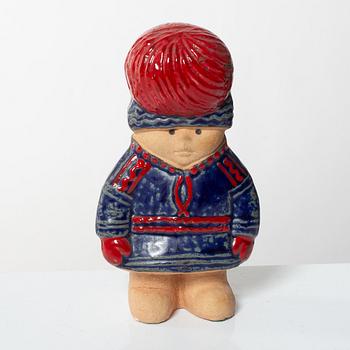 Lisa Larson, figurines, 8 pcs, "Children of the World", Gustavsberg.