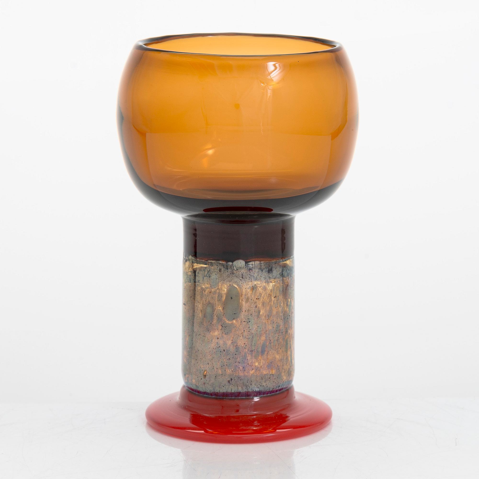 Kaj Franck, pokal, signerad Kaj Franck Nuutajärvi Notsjö.