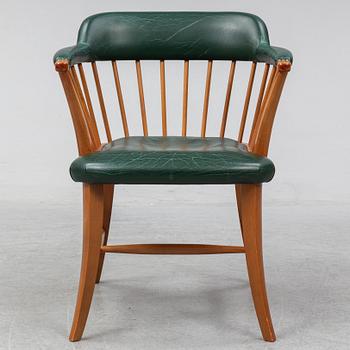 A model 789 armchair  by Josef Frank for Firma Svenskt Tenn.