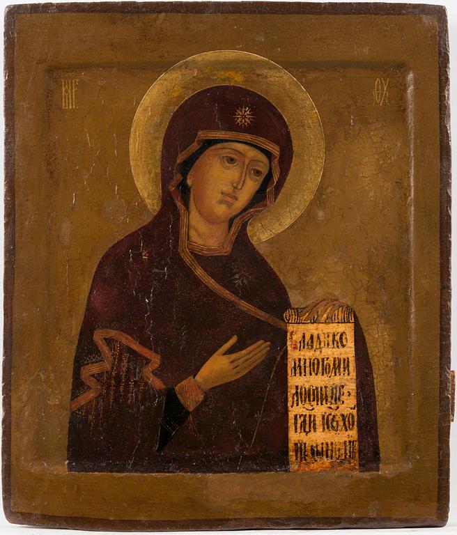 IKONI, Venäjä 1800-luvun loppupuoli.