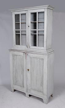 VITRINSKÅP, gustaviansk stil, 1800-tal.
