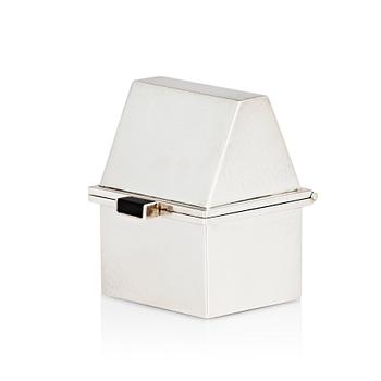 184. Lars Håkansson, a sterling silver box, Lund 1983.