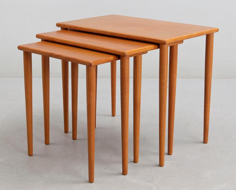 SATSBORD, 1950-/60-tal.