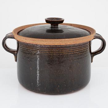 Karin Björquist, a large stoneware tureen, Gustavsberg, 1962.