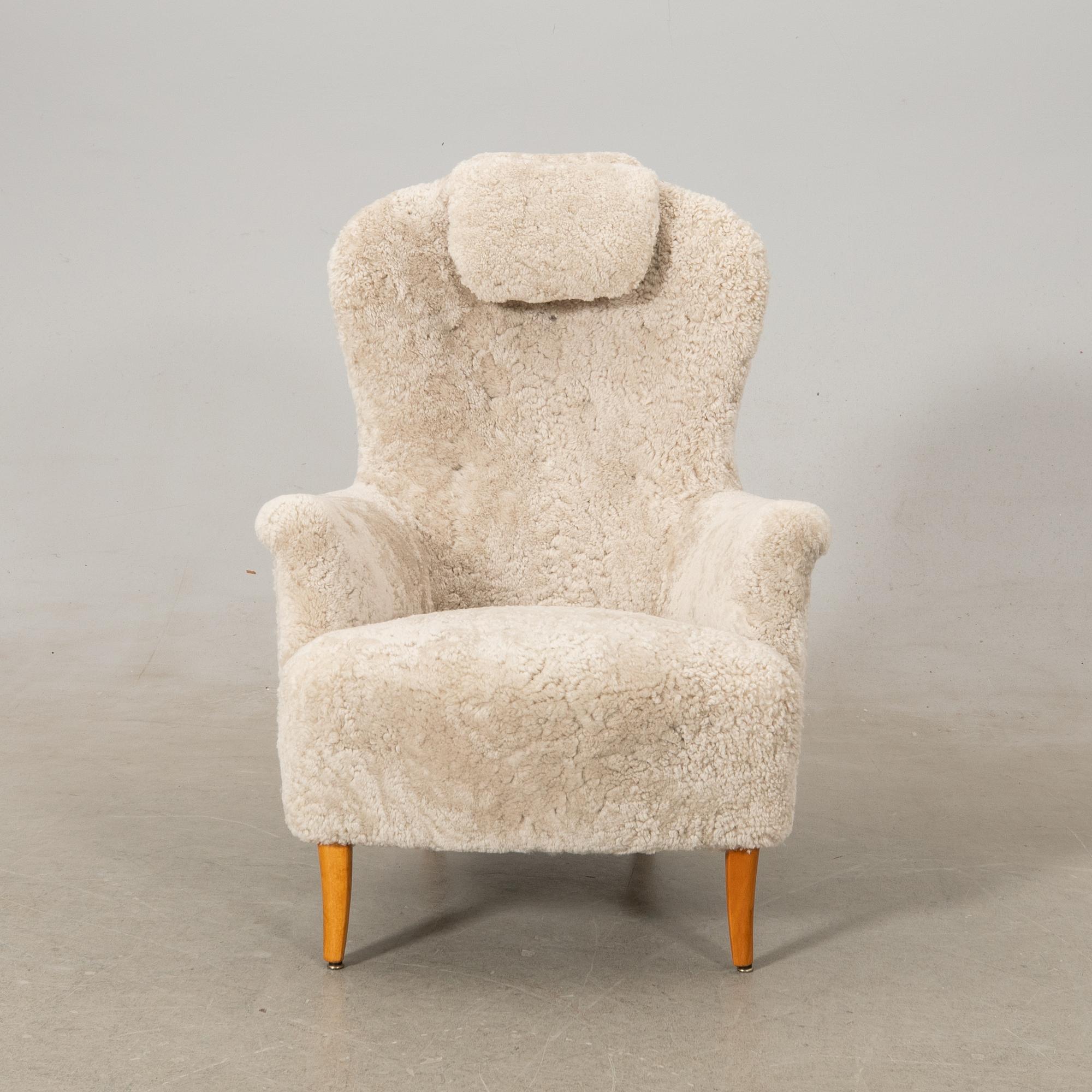 Carl Malmsten, Armchair "Farmor", second half of the 20th century.