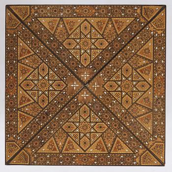 Spelbord, Damaskus Syrien, omkring år 1900.