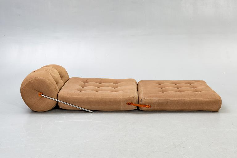 Gillis Lundgren, armchair / daybed, fabric, "Tight", IKEA, 1970s.