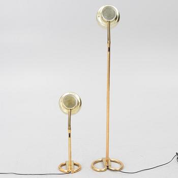 Anders Pehrson, Floor lamp and table lamp, “Bumling”, Ateljé Lyktan, Åhus.